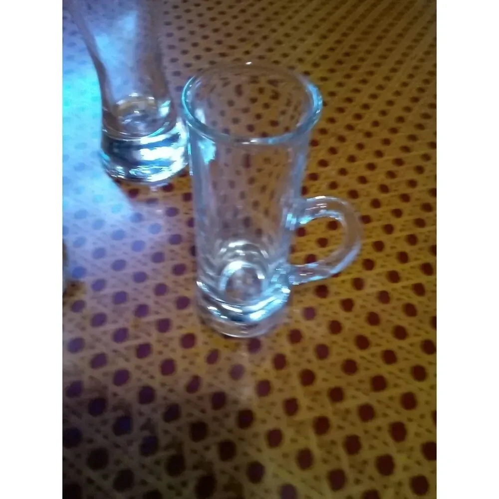 Set of 6 Vintage Assorted Shot Glasses.